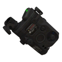 AN/PEQ 15 Tactical Unit, Black (Green Laser)