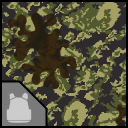 Palm Amoeba Camouflage