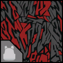 Red shards Paint