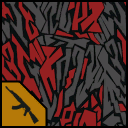 Red shards Paint