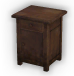 Wooden Bedside Table