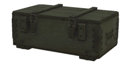 A crate with resources